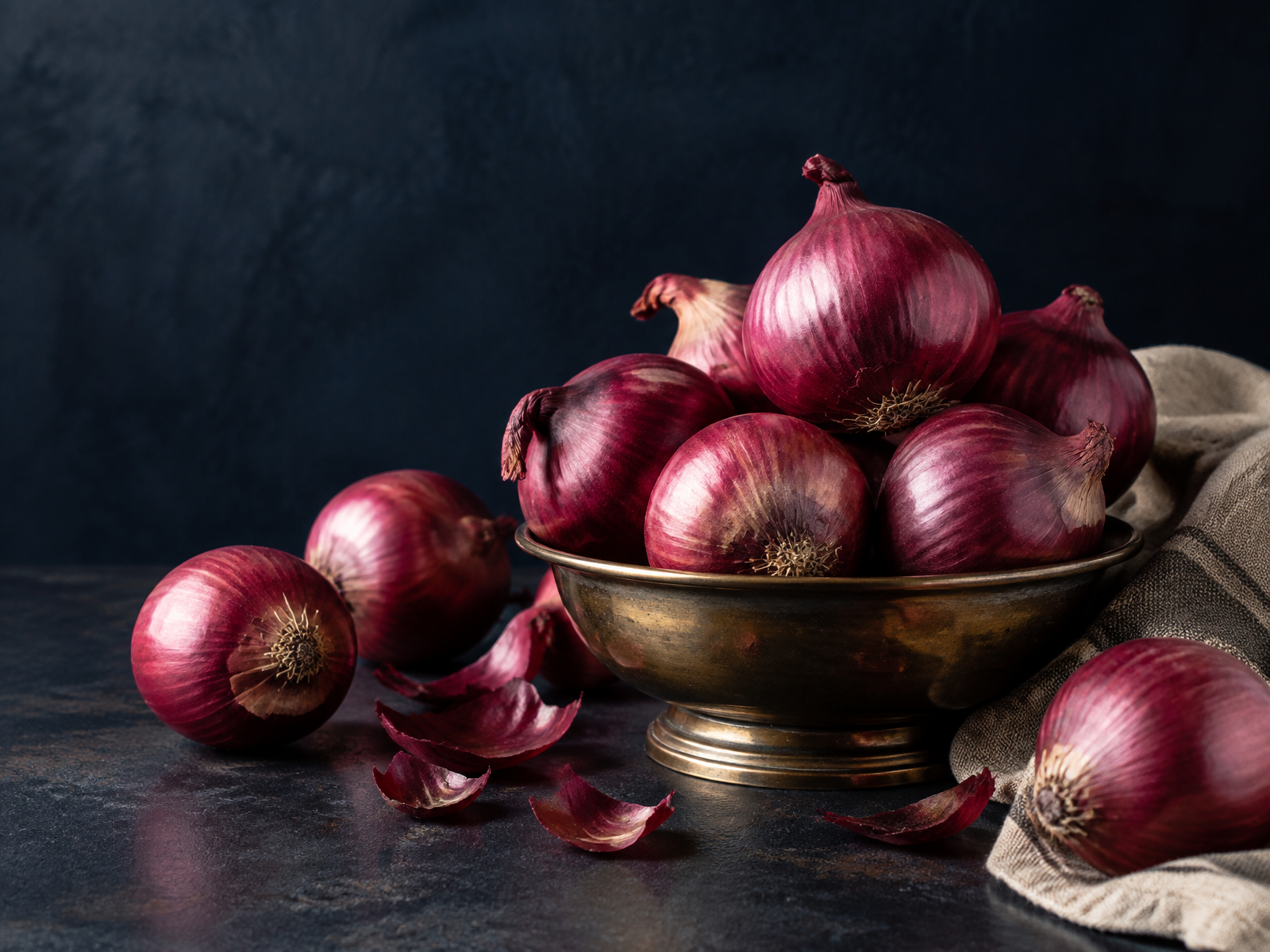 Indian red onions
